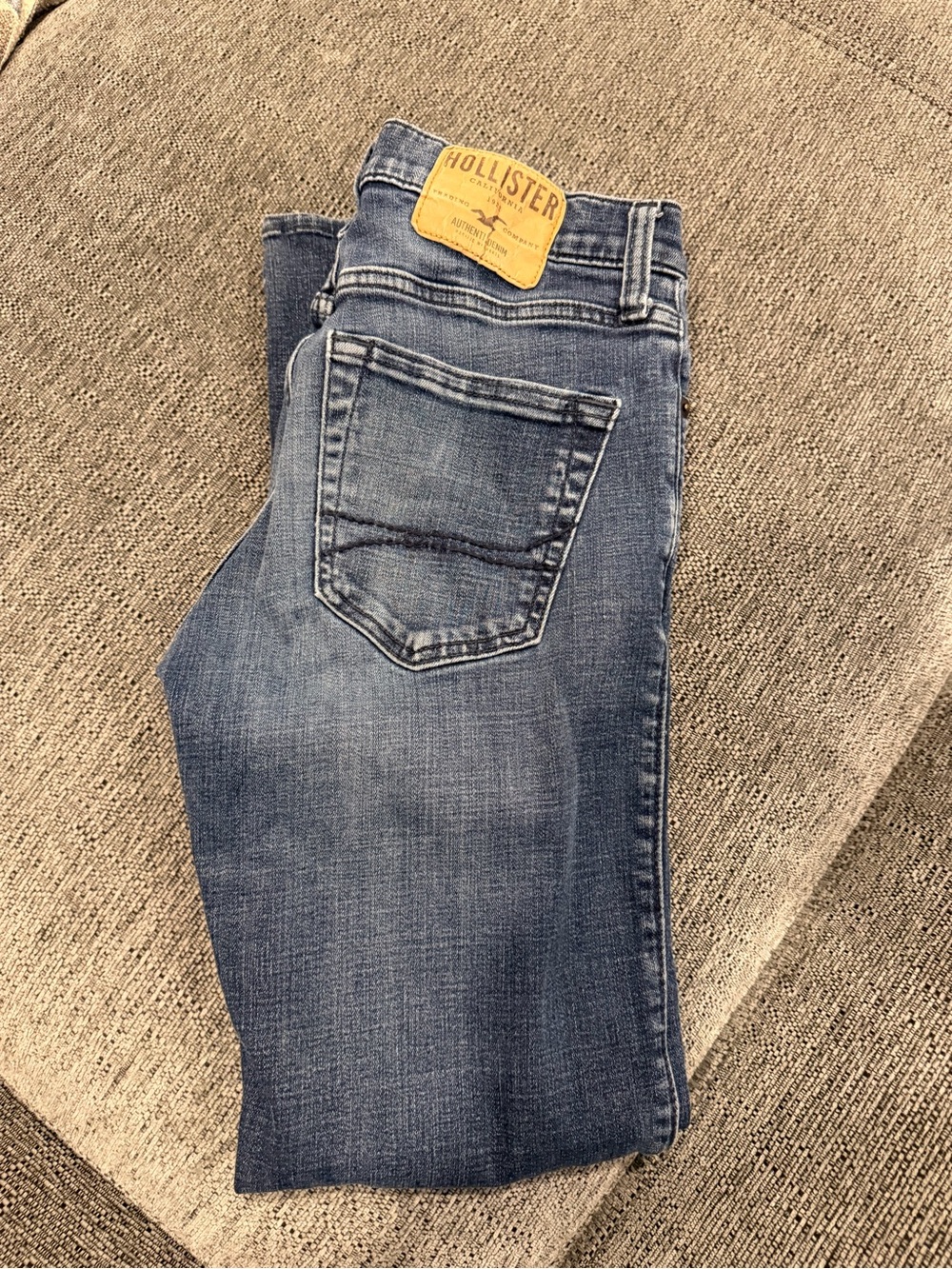 Hollister Women's Skinny Blue Wash Jeans